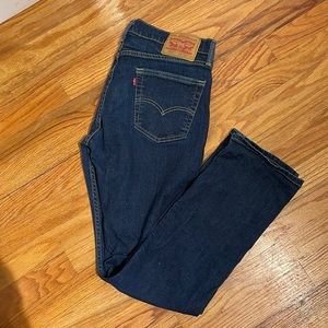 Men’s Levi 513 denim jeans size 31/32